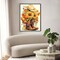 Diamond Art Kits for Adults Cowboy Boot, DIY 5D Diamond Painting Kit for Beginners Sunflower, Cowboy Hat Full Round Drill Gem Art Dots for Adults, Perfect for Home Wall Decor 12X16 Inch